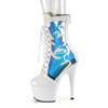 Pleaser - ADORE1047 Bottes de plateforme, Pole dance chaussures - Blanc Product image